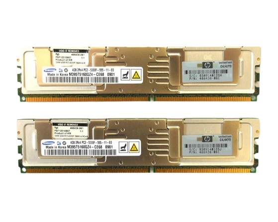 397415-B21 HP 8GB (2x4GB) PC2-5300 SDRAM